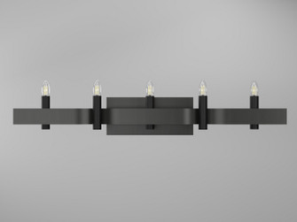 Flow Four Light Wall Lamp in Charcoal (486|421444)