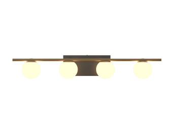Sfera Four Light Wall Lamp in Organic Grey (486|421150)