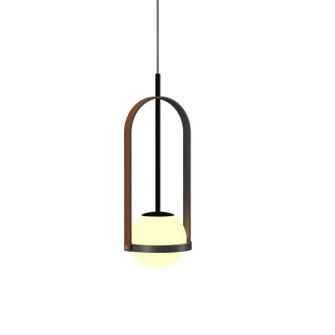 Strap One Light Pendant in Organic Grey (486|154450)