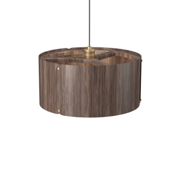 Element One Light Pendant in American Walnut (486|154018)