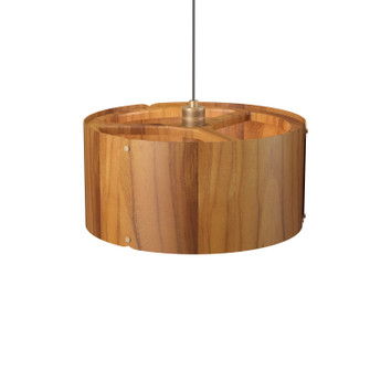 Element One Light Pendant in Teak (486|154012)