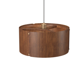 Element One Light Pendant in Imbuia (486|154006)