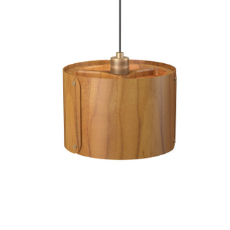 Element One Light Pendant in Teak (486|153912)