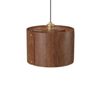 Element One Light Pendant in Imbuia (486|153906)