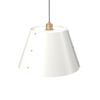 Element One Light Pendant in Organic White (486|153647)
