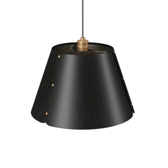 Element One Light Pendant in Charcoal (486|153644)