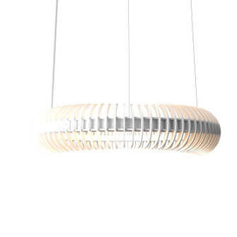 Stecche di Legno LED Pendant in Organic White (486|1534LED47)