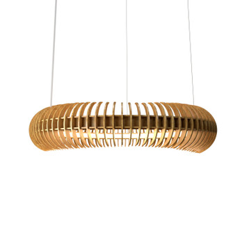 Stecche di Legno LED Pendant in Louro Freijo (486|1533LED09)