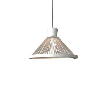 Corda One Light Pendant in Organic White (486|153147)