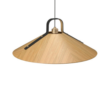 Strap One Light Pendant in Louro Freijo (486|152909)
