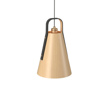 Strap One Light Pendant in Maple (486|152734)
