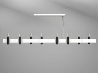 Flow Eight Light Pendant in Organic White (486|152447)