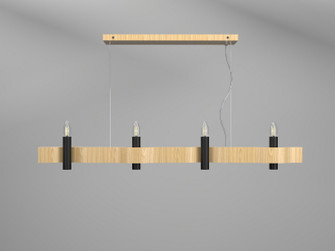 Flow Four Light Pendant in Sand (486|152345)