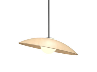 Oyster One Light Pendant in Maple (486|152234)