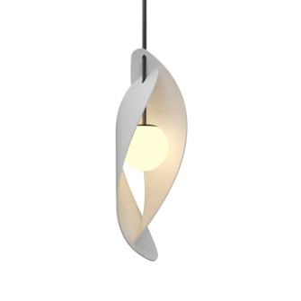 Oyster One Light Pendant in Organic White (486|151247)