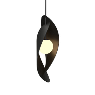 Oyster One Light Pendant in Charcoal (486|151244)