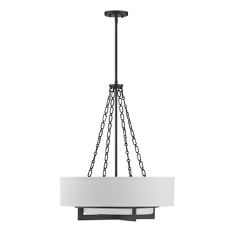 Brentwood Four Light Pendant in Matte Black (51|74999489)