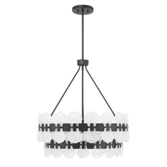 Bancroft Five Light Chandelier in Matte Black (51|13606589)