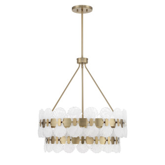 Bancroft Five Light Chandelier in Noble Brass (51|136065127)
