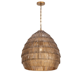 Gilda One Light Pendant in Antique Brass (16|29182AB)