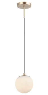 NIKINI LED Pendant in Aged Gold Brass (423|C41711CG)