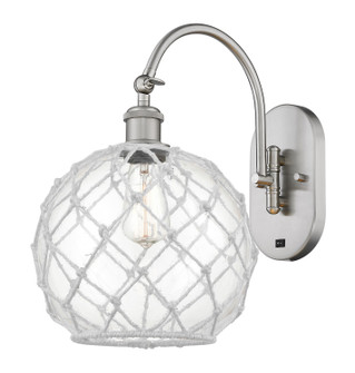 Ballston One Light Wall Sconce in Brushed Satin Nickel (405|9181WSNG12210RW)