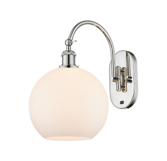 Ballston One Light Wall Sconce in Polished Nickel (405|9181WPNG12110)