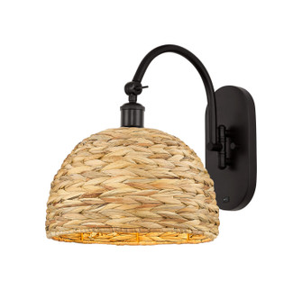Ballston One Light Wall Sconce in Oil Rubbed Bronze (405|9181WOBRBD12NAT)