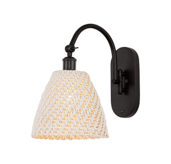 Ballston One Light Wall Sconce in Oil Rubbed Bronze (405|9181WOBNBD9NAT)