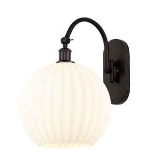 Ballston One Light Wall Sconce in Oil Rubbed Bronze (405|9181WOBG121712WV)