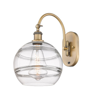 Ballston One Light Wall Sconce in Brushed Brass (405|9181WBBG55610CL)