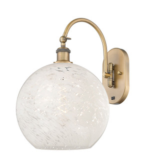 Ballston One Light Wall Sconce in Brushed Brass (405|9181WBBG121612WM)