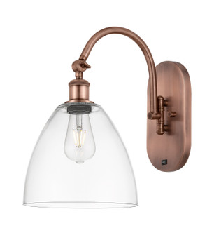Ballston One Light Wall Sconce in Antique Copper (405|9181WACGBD92)