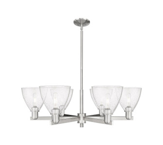 Arcadia Six Light Chandelier in Satin Nickel (405|7166CRSNGBD754)