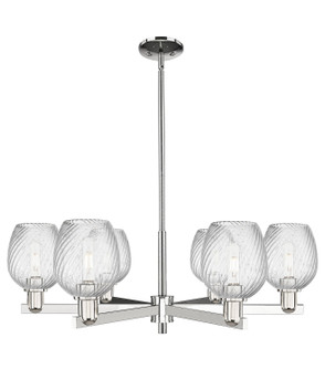 Arcadia Six Light Chandelier in Polished Nickel (405|7166CRPNG292)
