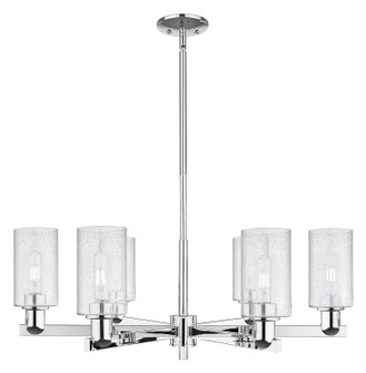 Arcadia Six Light Chandelier in Polished Chrome (405|7166CRPCG804)