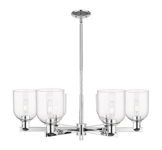 Arcadia Six Light Chandelier in Polished Chrome (405|7166CRPCG5586CL)