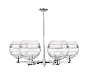 Arcadia Six Light Chandelier in Polished Chrome (405|7166CRPCG55610CL)