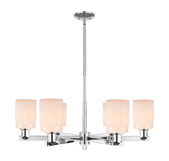 Arcadia Six Light Chandelier in Polished Chrome (405|7166CRPCG341)