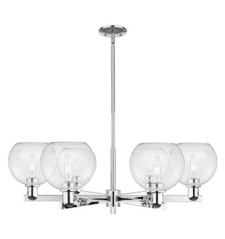 Arcadia Six Light Chandelier in Polished Chrome (405|7166CRPCG1228)
