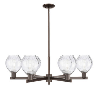 Arcadia Six Light Chandelier in Oil Rubbed Bronze (405|7166CROBG362)