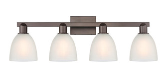 Arcadia Four Light Bath Vanity in Oil Rubbed Bronze (405|7164WOBG381)