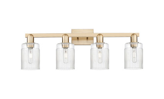 Arcadia Four Light Bath Vanity in Champagne Bronze (405|7164WCBG342)