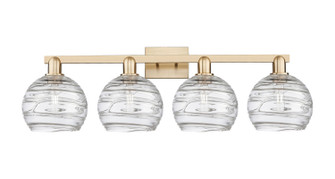 Arcadia Four Light Bath Vanity in Champagne Bronze (405|7164WCBG12138CL)