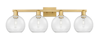 Arcadia Four Light Bath Vanity in Brushed Brass (405|7164WBBG1228)