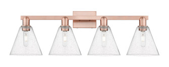Arcadia Four Light Bath Vanity in Antique Copper (405|7164WACGBC84)