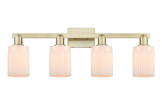 Arcadia Four Light Bath Vanity in Antique Brass (405|7164WABG341)