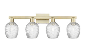 Arcadia Four Light Bath Vanity in Antique Brass (405|7164WABG292)