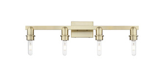 Arcadia Four Light Bath Vanity in Antique Brass (405|7164WAB)