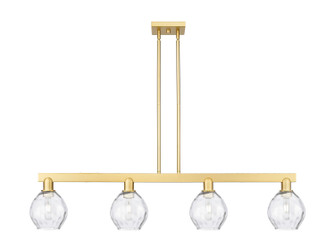Arcadia Four Light Island Pendant in Satin Gold (405|7164ISGG362)